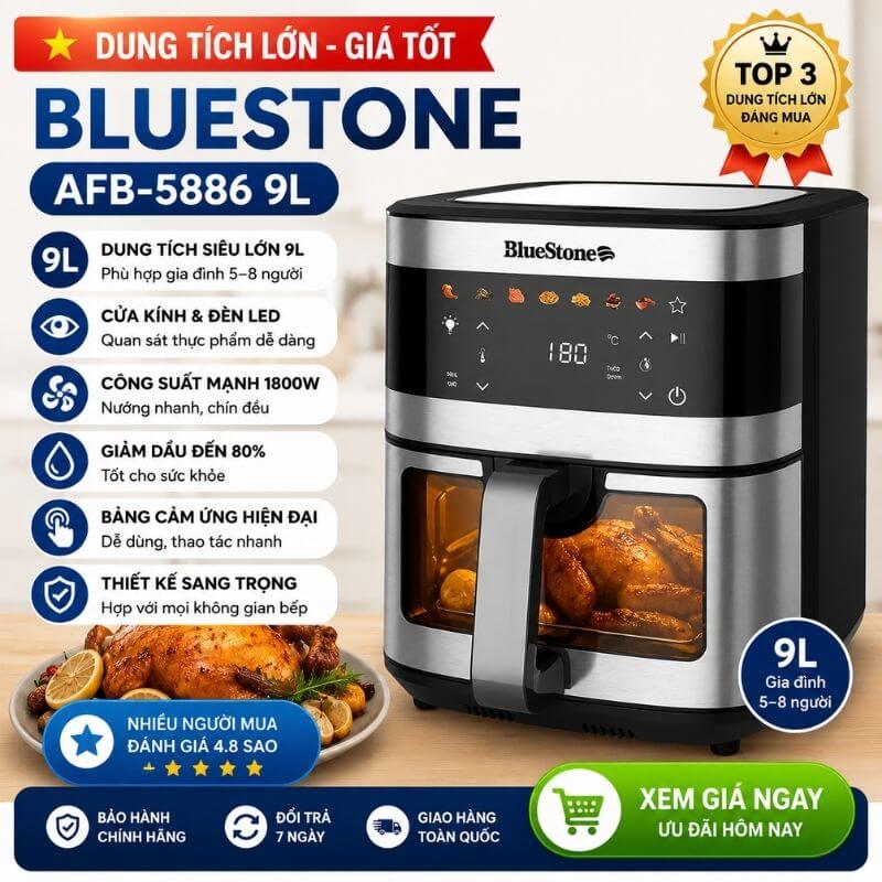 Nồi chiên không dầu BlueStone AFB-5886 9L