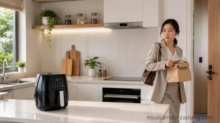 Người ít nấu ăn cân nhắc mua nồi chiên không dầu.